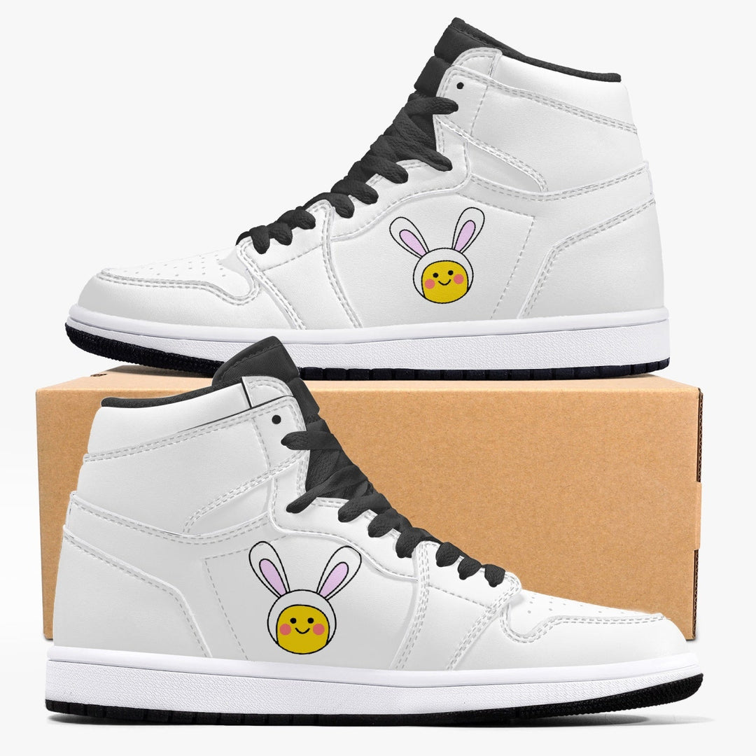 Jacki Easlick Lux Bunny High-Top-Ledersneaker 