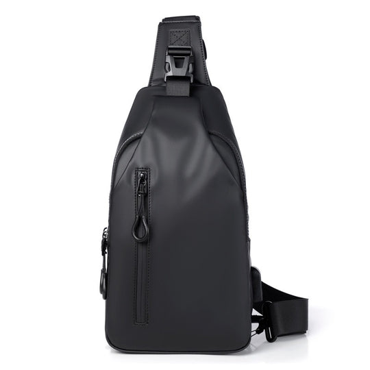 Bolso de mensajero de gran capacidad para exteriores, bolso de pecho para hombre, bolso de hombro Simple a la moda para hombre