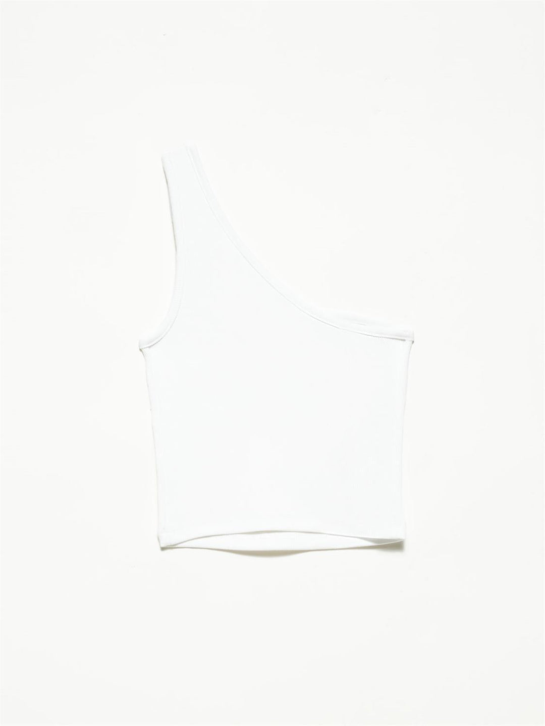 One Shoulder Crop Top