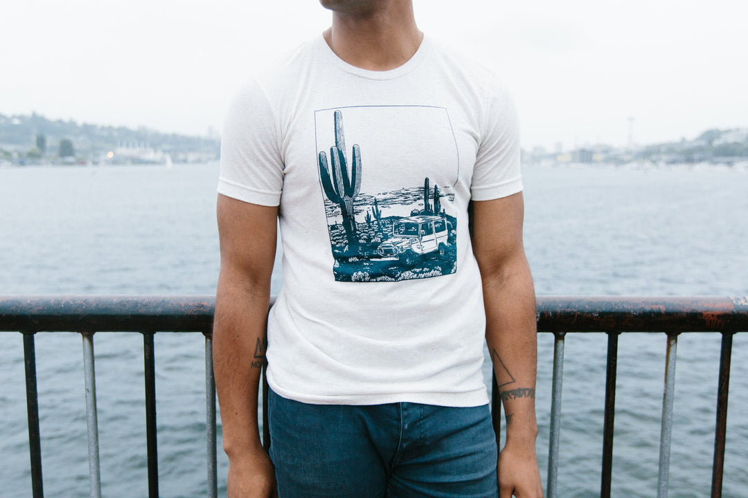 Desert Cruiser Tee-Oatmeal