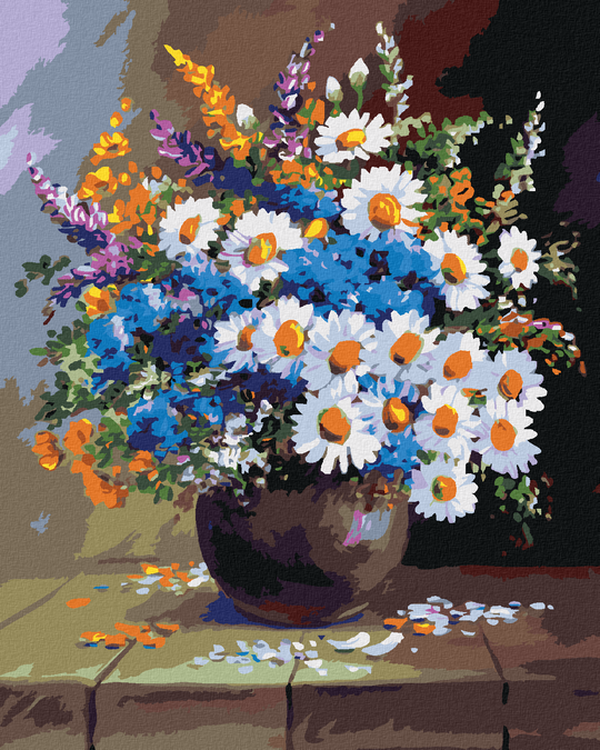 Paint by Numbers - STILL LIFE VASE AND FLOWERS