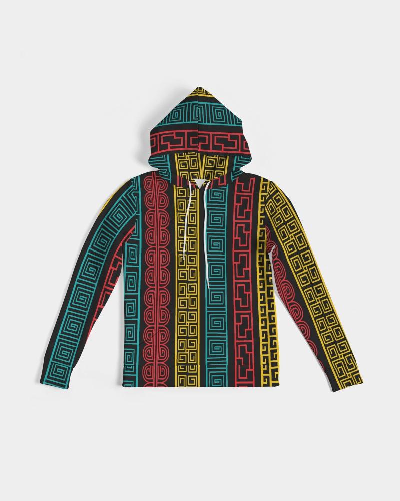 Womens Hoodie - Pullover Hooded Sweatshirt - Graphic/multicolor