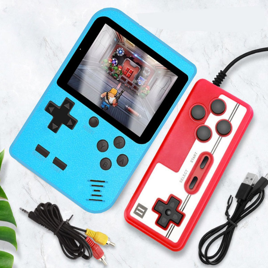 Game Pad portátil con 400 juegos incluidos + reproductor adicional 