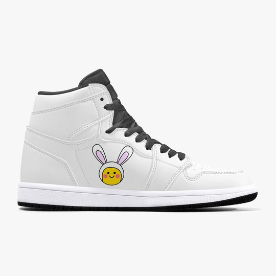 Jacki Easlick Lux Bunny High-Top-Ledersneaker 