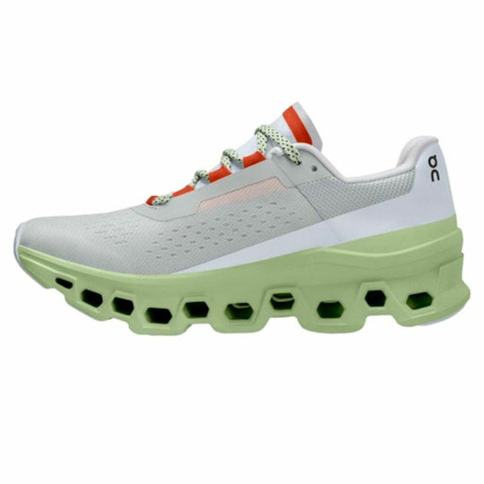 Sportschuhe für Damen On Running Cloudmonster Lady Grey