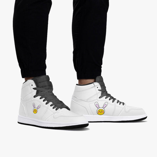 Jacki Easlick Lux Bunny High-Top-Ledersneaker 