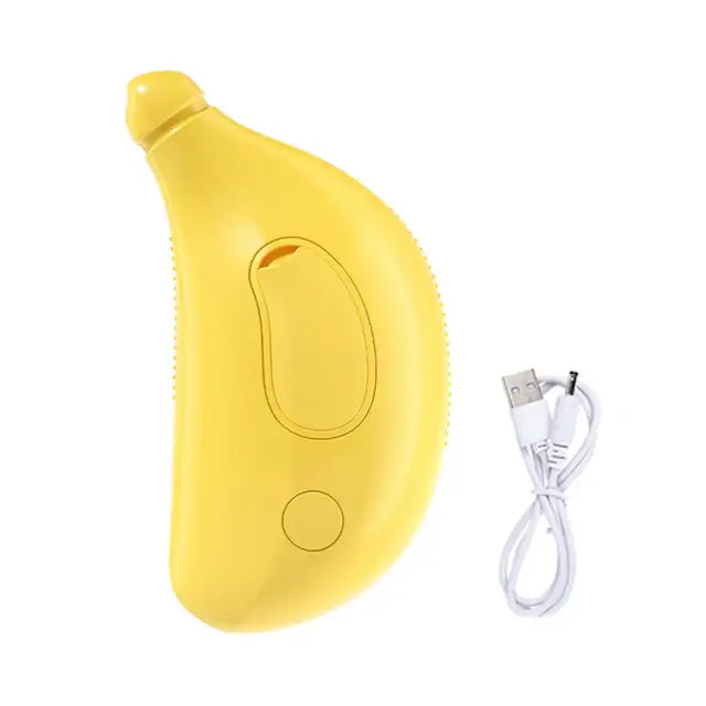 Grooming Brush for Pets Multifunctional Pet Grooming Tool Banana Shape Steamy Cat Brush for Hair Removal Grooming Pet for Pets