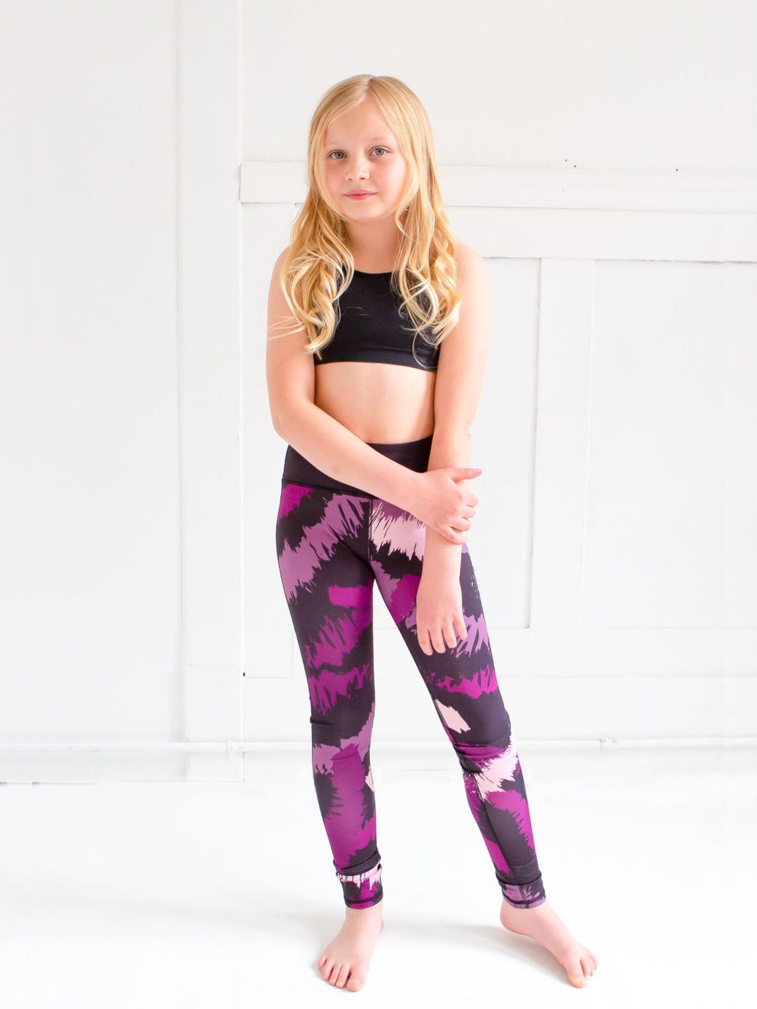 Bedruckte Leggings für Mädchen - Anitra | Limeapple