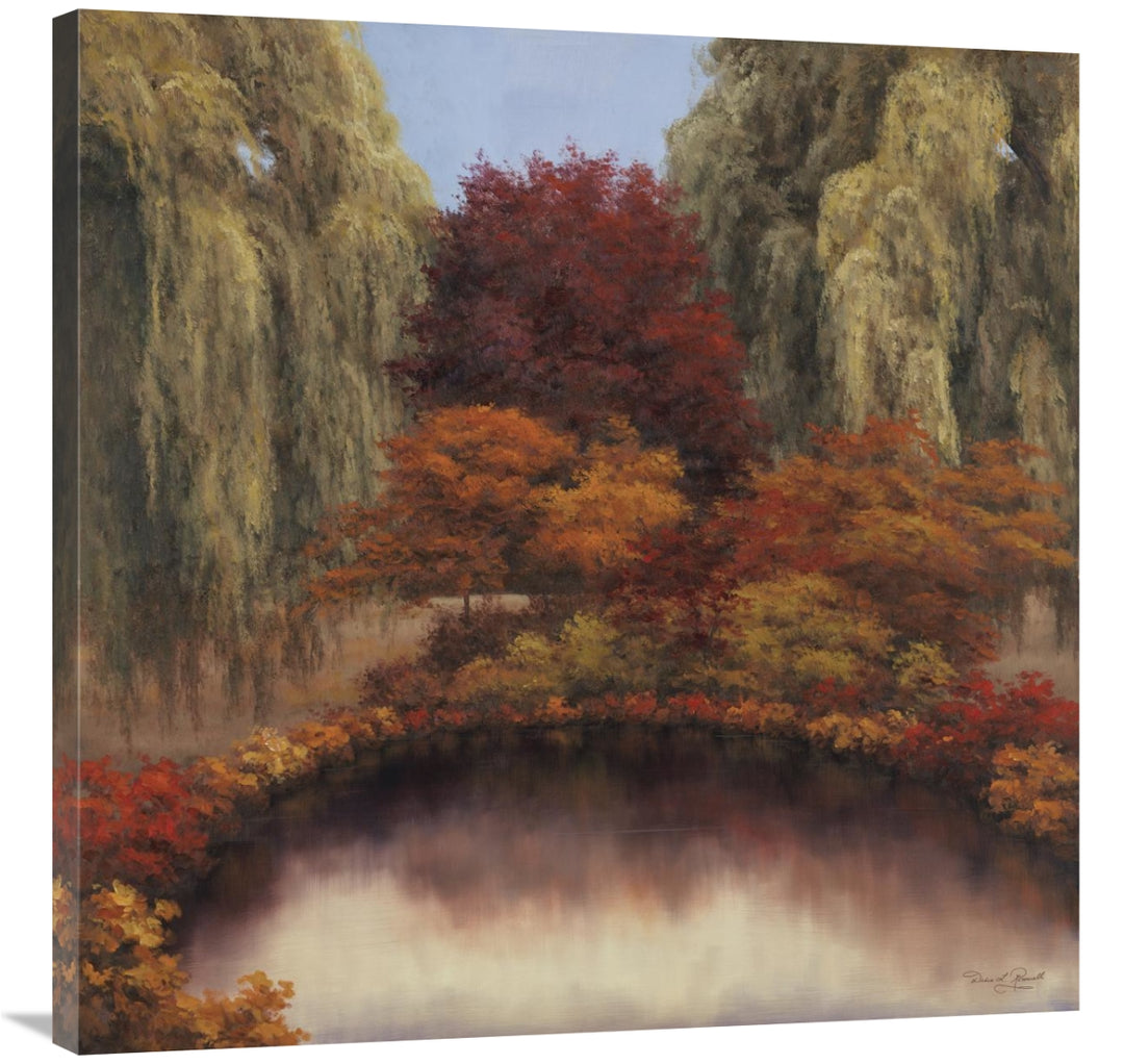 Global Gallery GCS-132818-3636-142 36 x 36 Zoll. Autumns Glow Kunstdruck