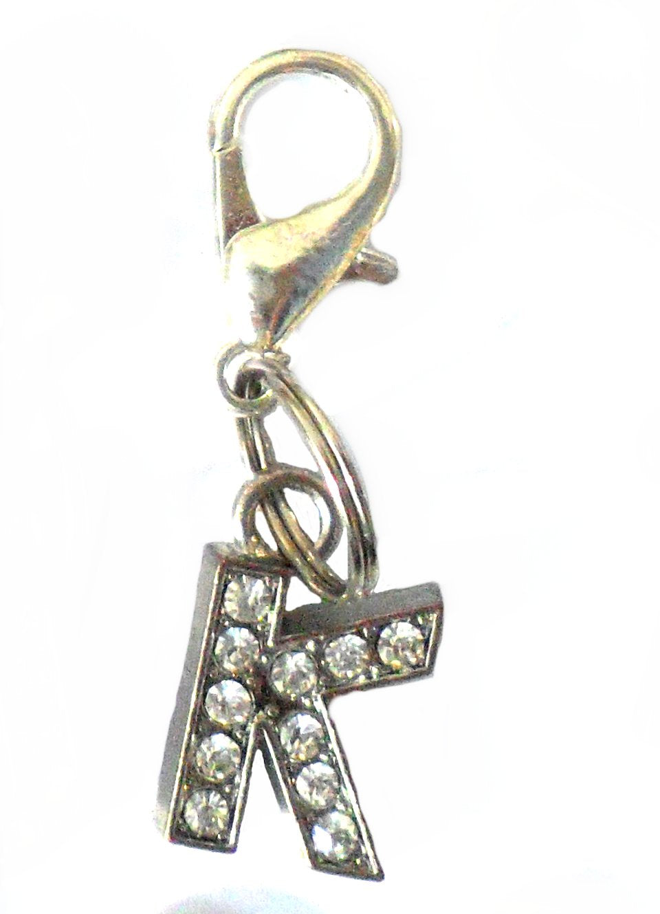 A-Z Crystal Letter Pet Charms