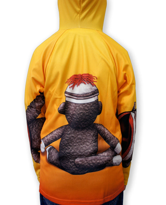 SOCK MONKEY Hoodie Chomp Shirt by MOUTHMAN®