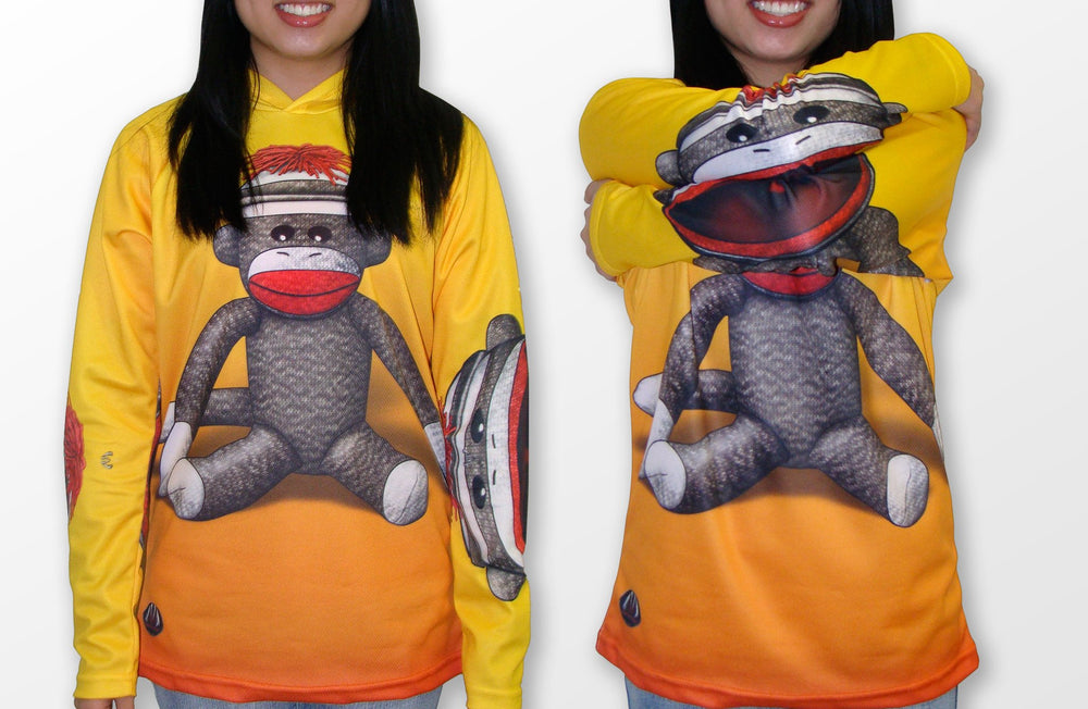 SOCK MONKEY Hoodie Chomp Shirt von MOUTHMAN®