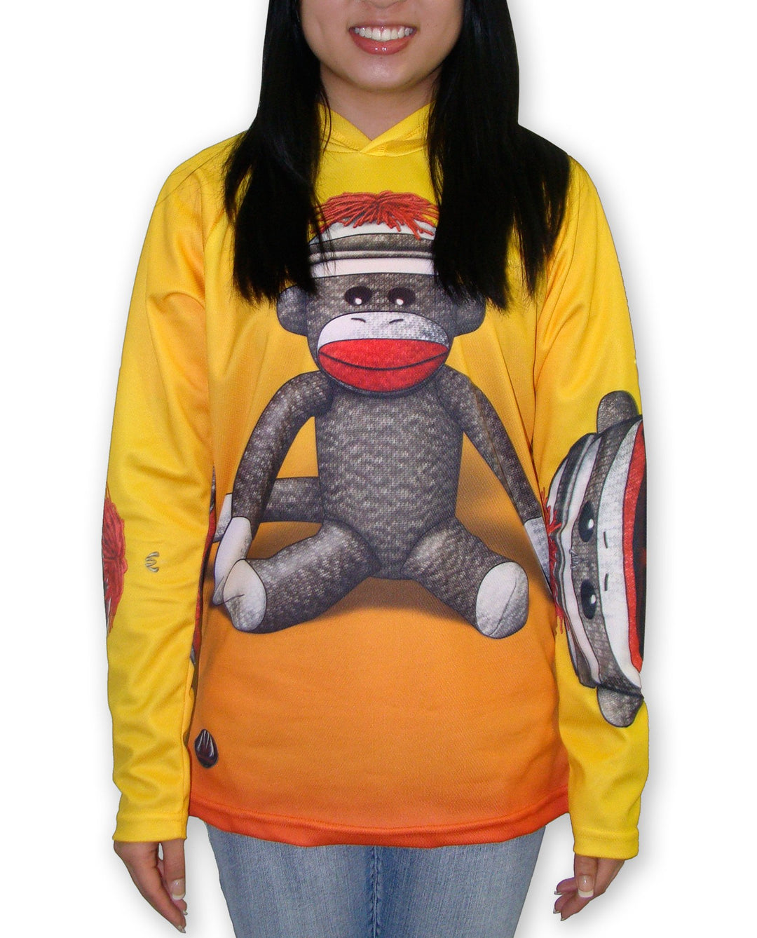 SOCK MONKEY Hoodie Chomp Shirt von MOUTHMAN®