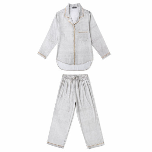 Children's Loungewear PJ Set - Brushstroke - Erawan (Grey)