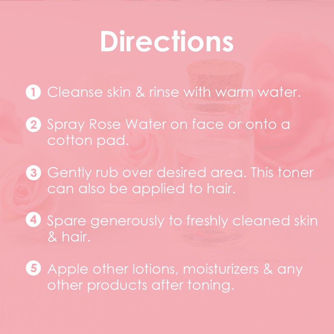 Rose Water Toner - Soften