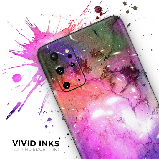 Warped Neon Color-Splosion - Skin-Kit for the Samsung Galaxy S-Series