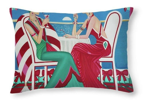 Christmas Cruisin - Throw Pillow