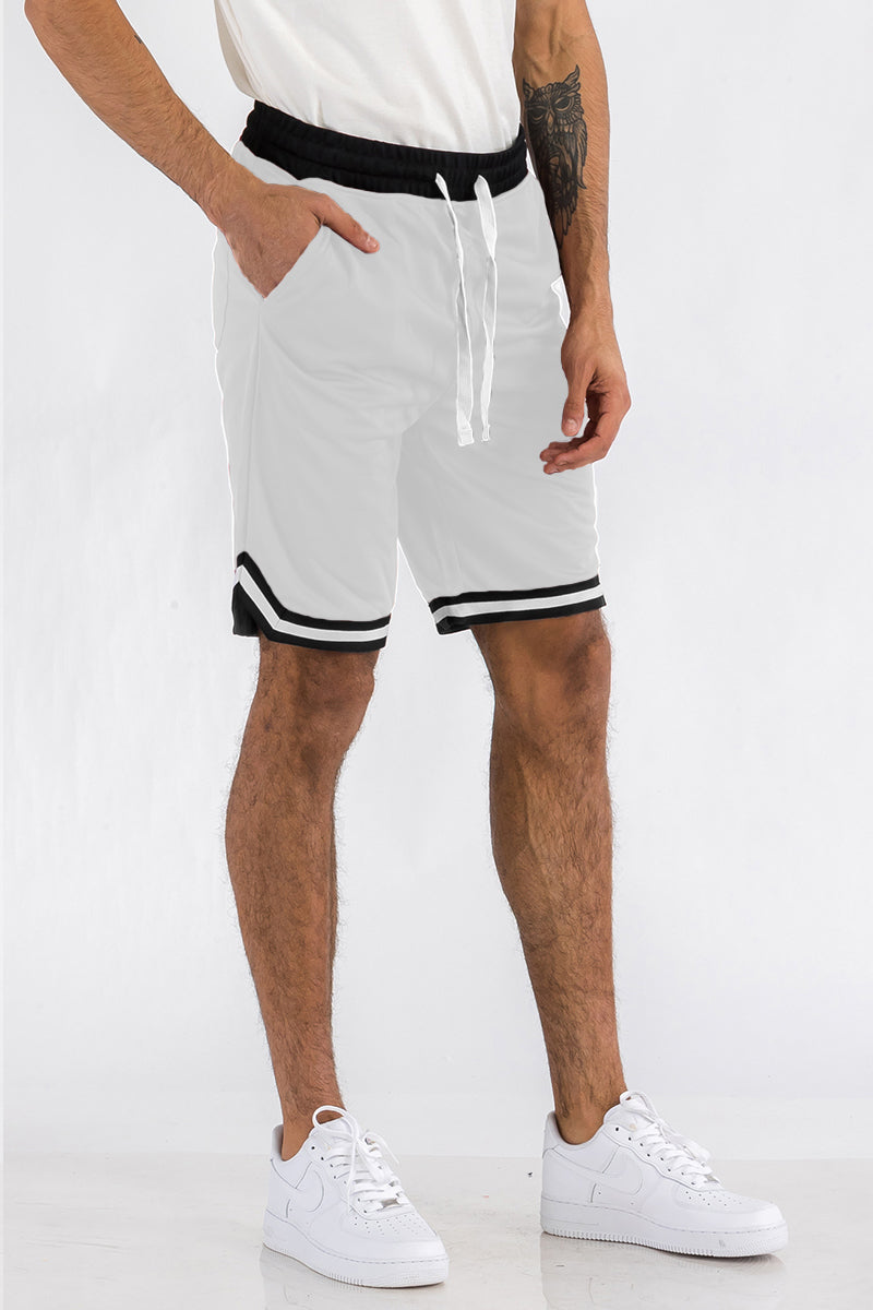 Gestreifte Basketball-Active-Jordan-Shorts für Herren