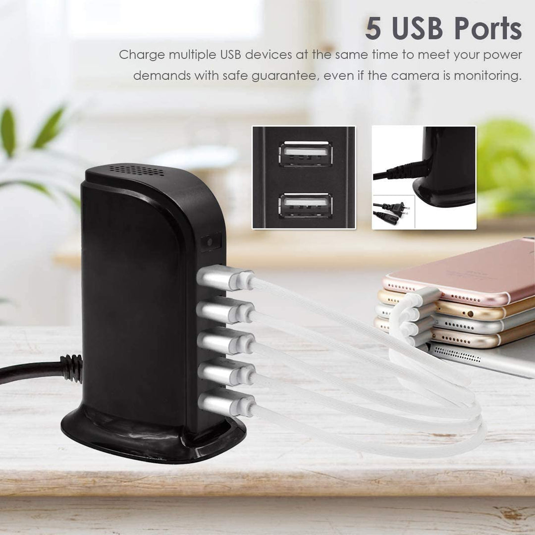 USB-Stecker Wifi Mini Kamera Smart Ladegerät 1080P Home Security Kamera