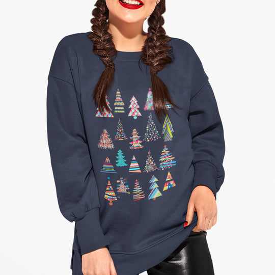 Damen-Sweatshirt „The Christmas Tree“.