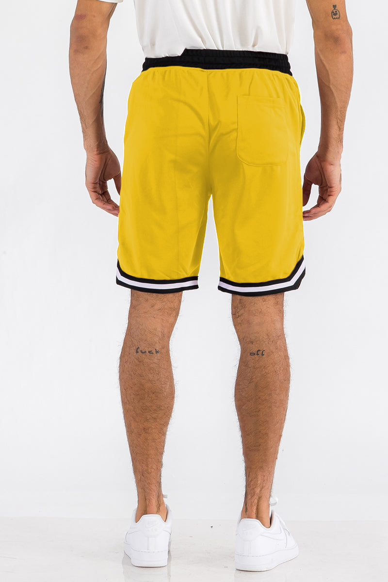 Mens Striped Basketball Active Jordan Shorts