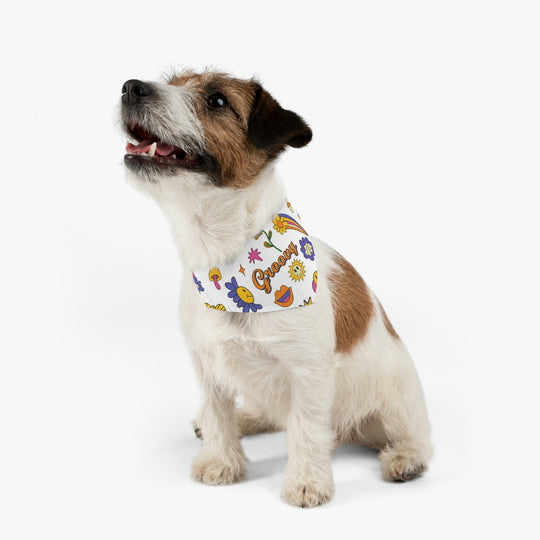 Pet Bandana Collar - Groovy