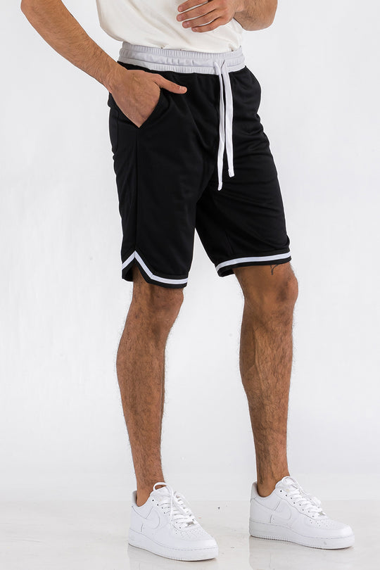 Gestreifte Basketball-Active-Jordan-Shorts für Herren