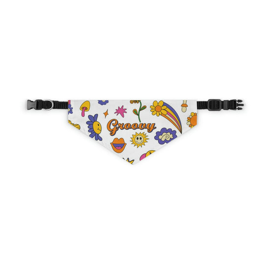 Collar de bandana para mascotas - Groovy