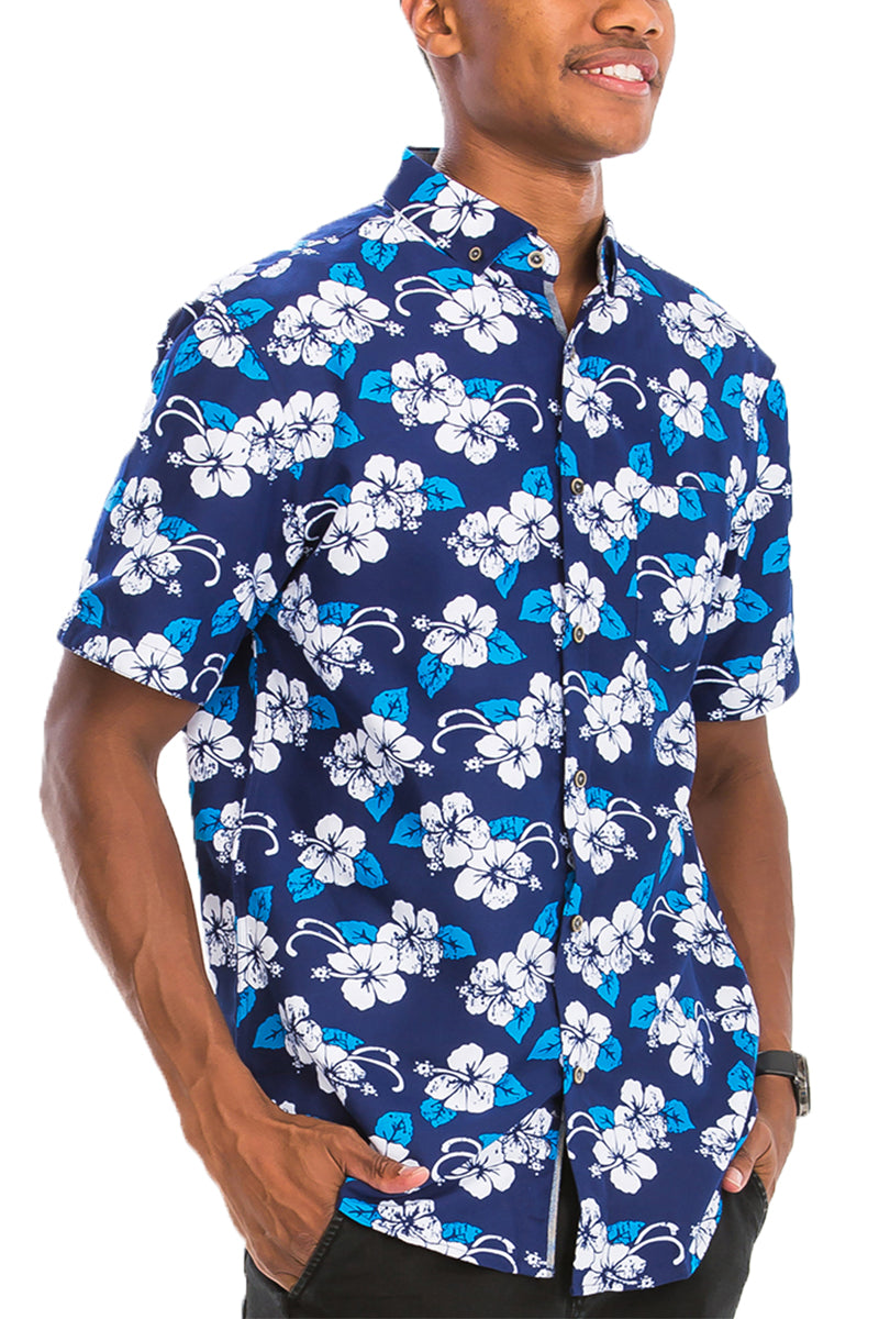 HAWAIIANISCHES BUTTON-DOWN-HEMD