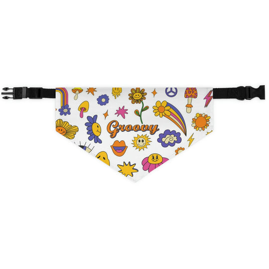 Collar de bandana para mascotas - Groovy