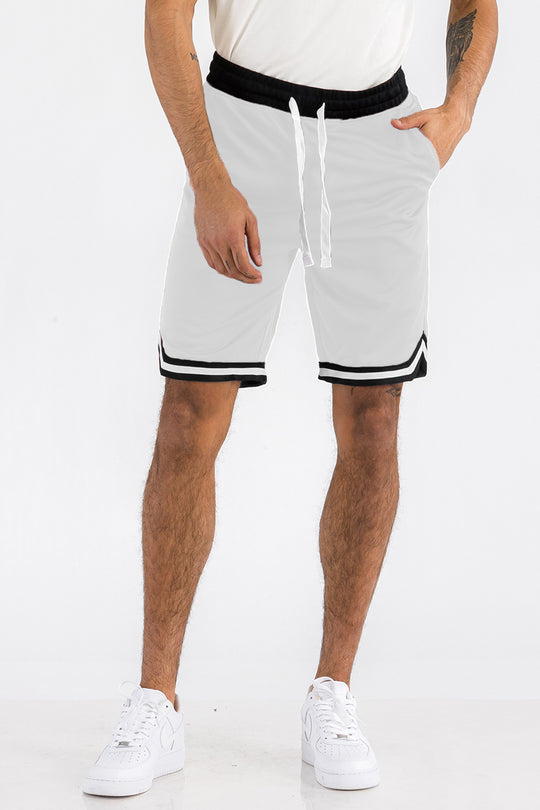 Pantalones cortos Jordan activos de baloncesto a rayas para hombre