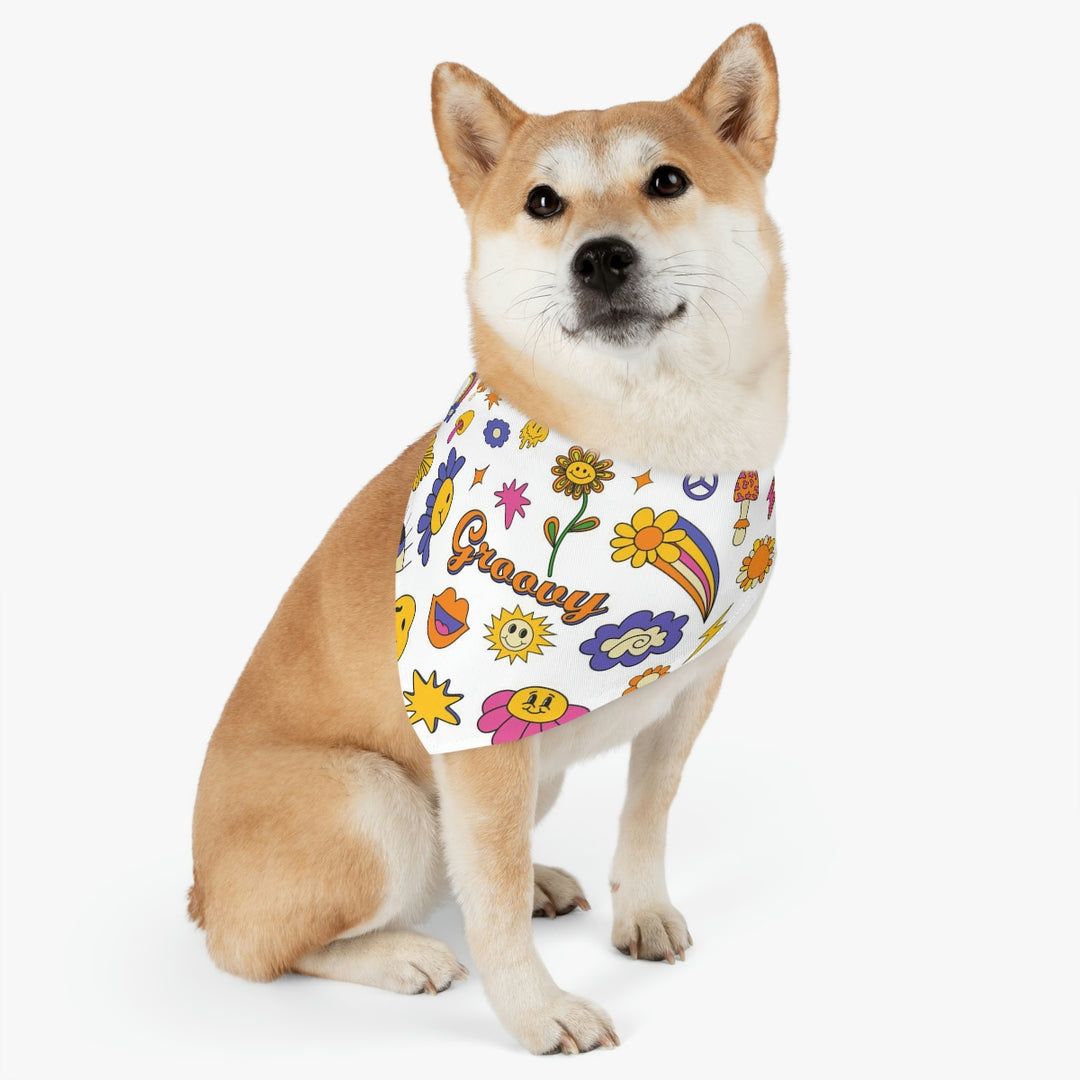 Pet Bandana Collar - Groovy