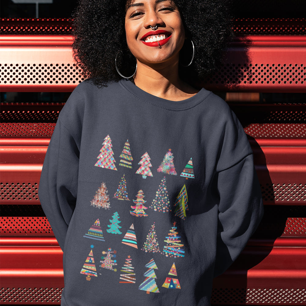 Damen-Sweatshirt „The Christmas Tree“.