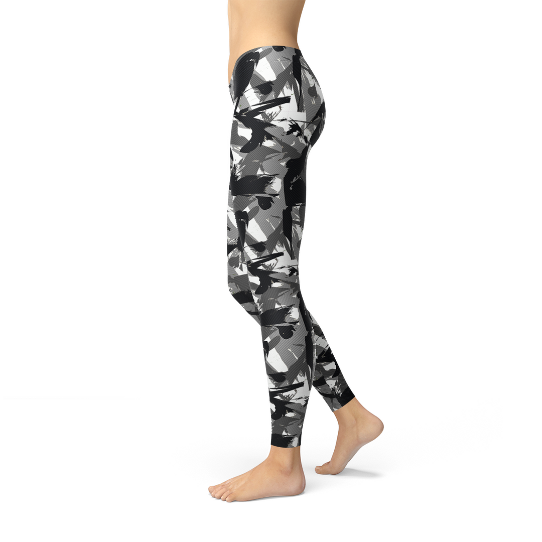 Urban-Camouflage-Leggings für Damen