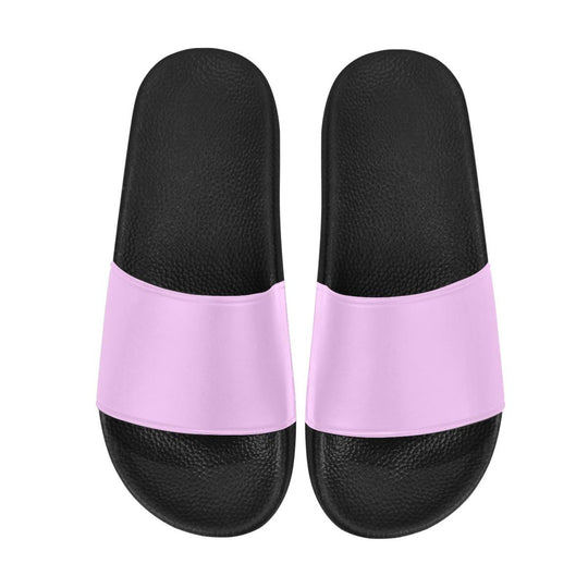 Womens Slides, Flip Flop Sandals, Light Pink