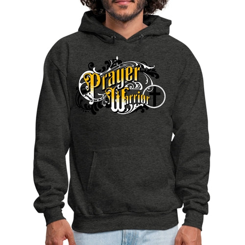 Herren Kapuzenpullover Prayer Warrior Christian Inspiration, S6