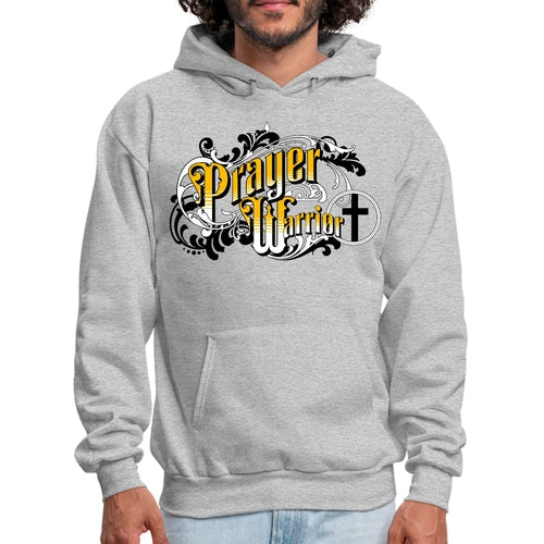 Sudadera con capucha para hombre Oración Guerrero Inspiración cristiana, S6