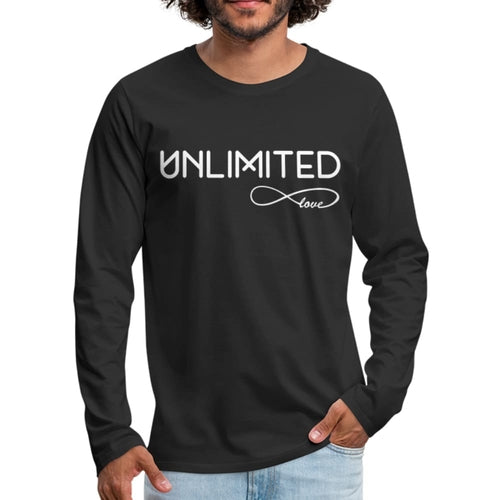 Herrenhemd, Unlimited Love Langarm-T-Shirt