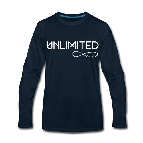 Herrenhemd, Unlimited Love Langarm-T-Shirt