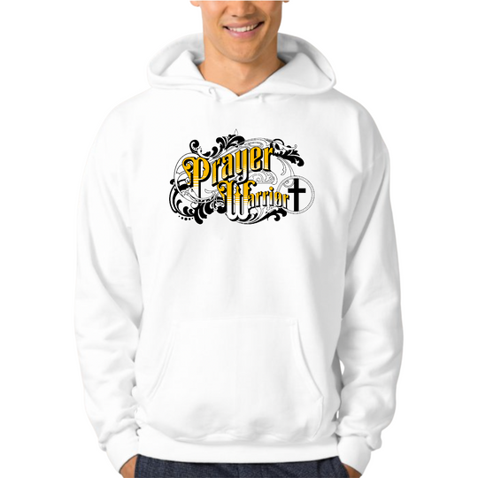 Sudadera con capucha para hombre Oración Guerrero Inspiración cristiana, S6