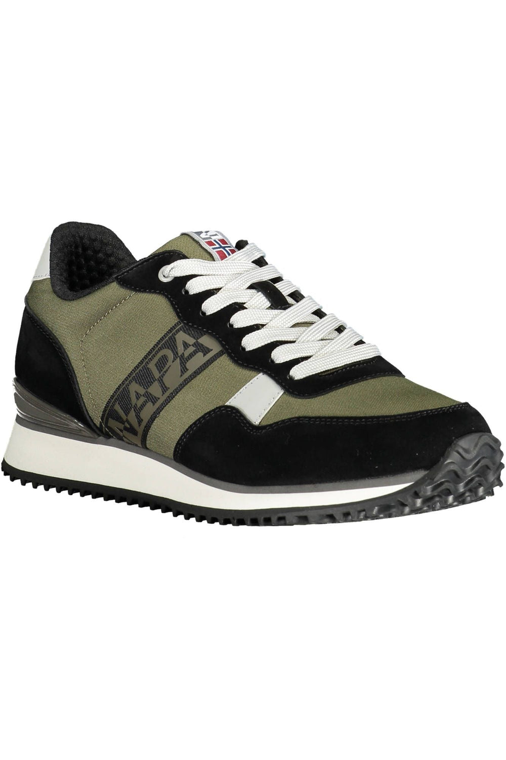 Napapijri grüner Polyester-Sneaker