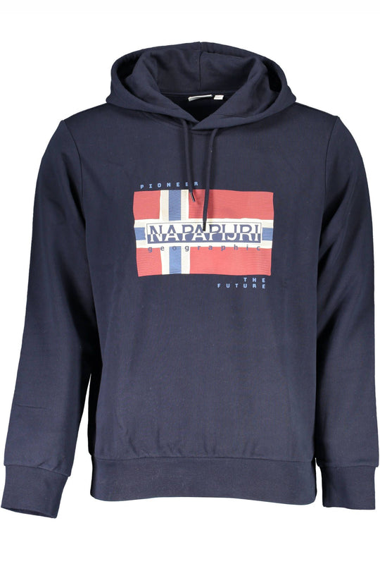 Blauer Baumwollpullover von Napapijri