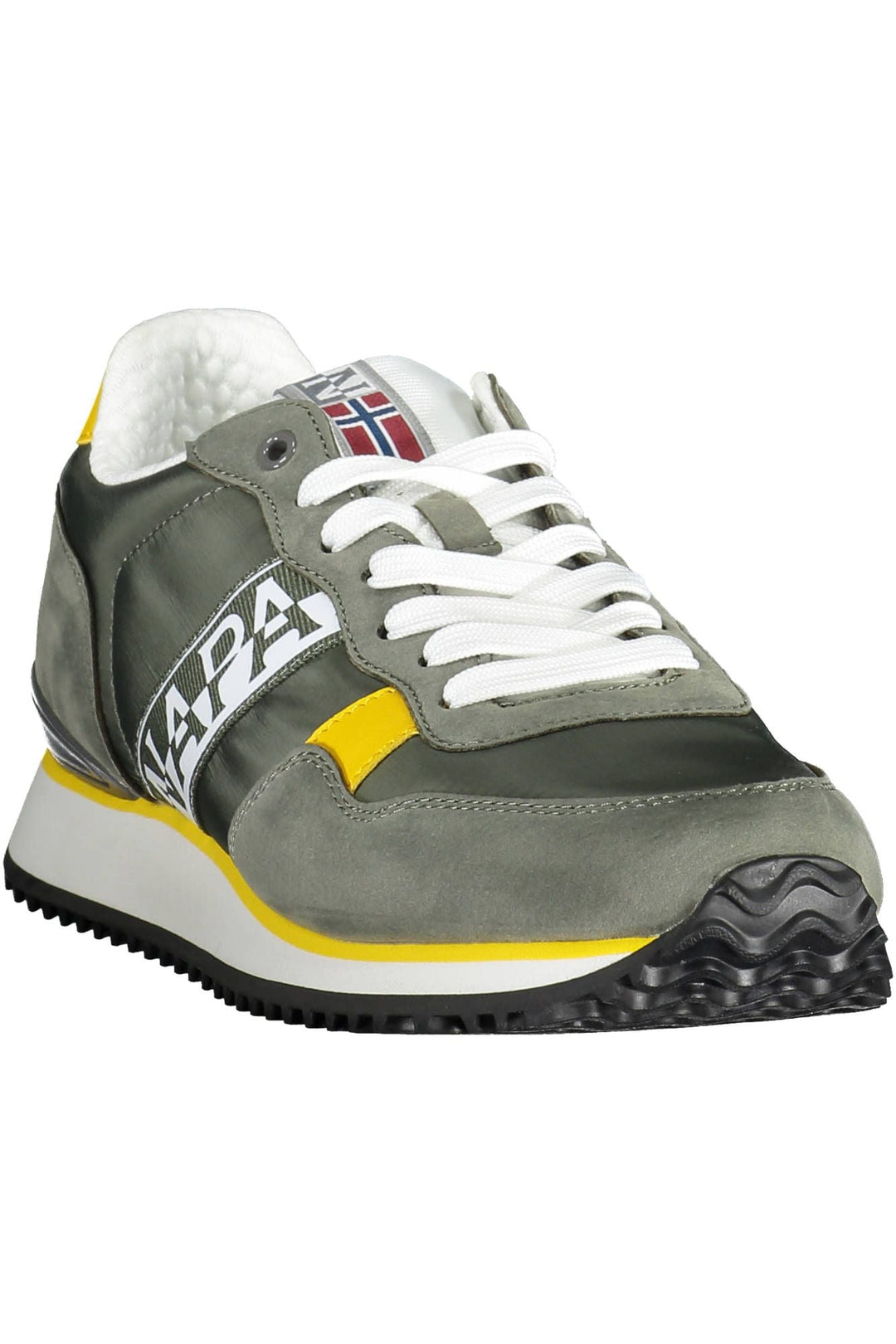 Napapijri grüner Polyester-Sneaker