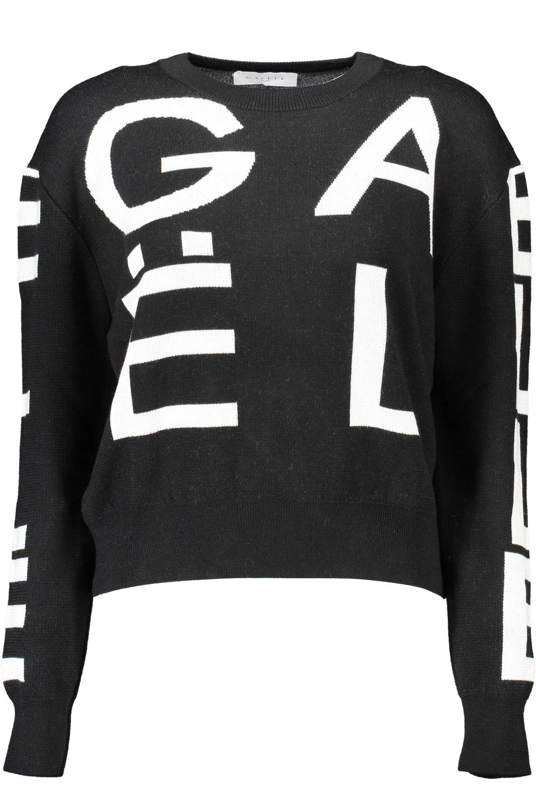 GAELLE PARIS WOMEN'S BLACK SWEATER