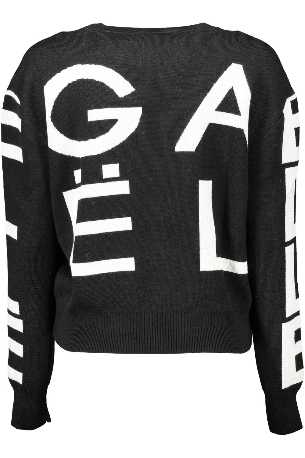 GAELLE PARIS WOMEN'S BLACK SWEATER