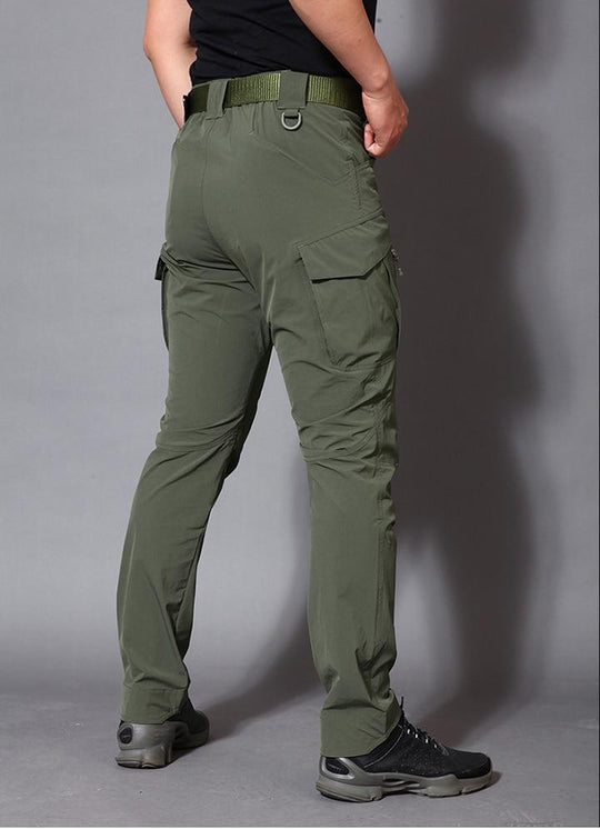 Pantalones tácticos ligeros de verano, pantalones Cargo impermeables para hombres,