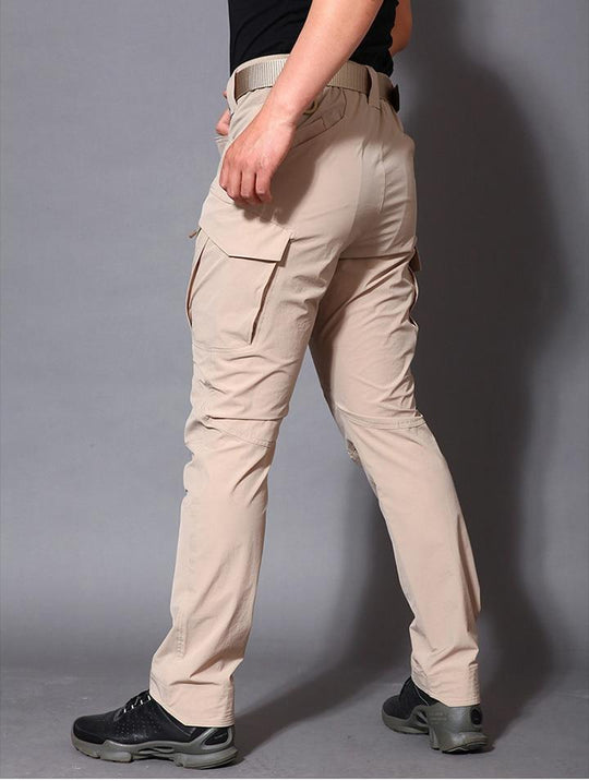 Pantalones tácticos ligeros de verano, pantalones Cargo impermeables para hombres,