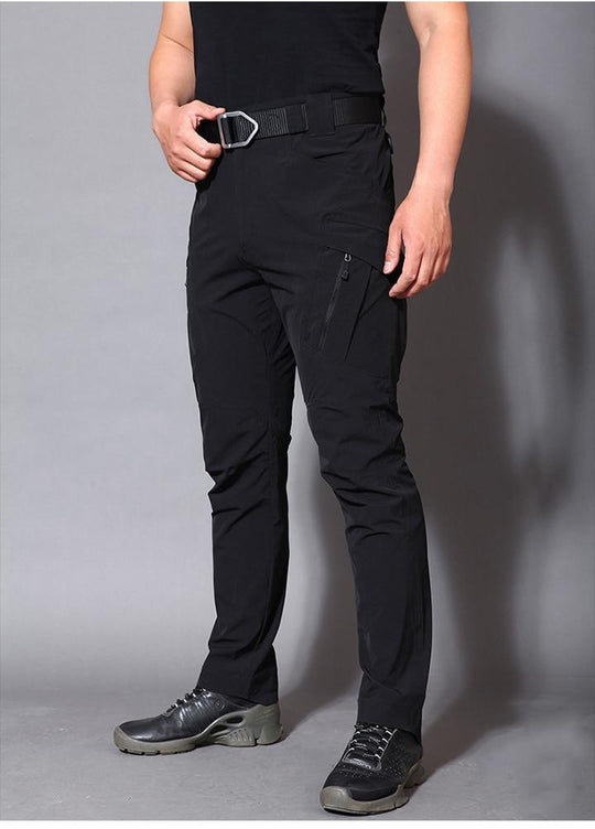 Pantalones tácticos ligeros de verano, pantalones Cargo impermeables para hombres,