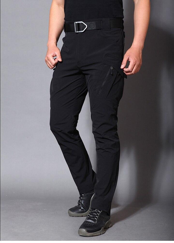 Pantalones tácticos ligeros de verano, pantalones Cargo impermeables para hombres,