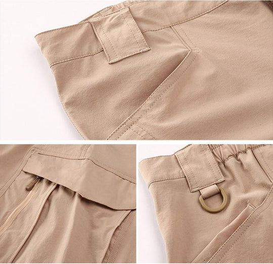 Pantalones tácticos ligeros de verano, pantalones Cargo impermeables para hombres,